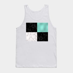 Mint marble VII Tank Top